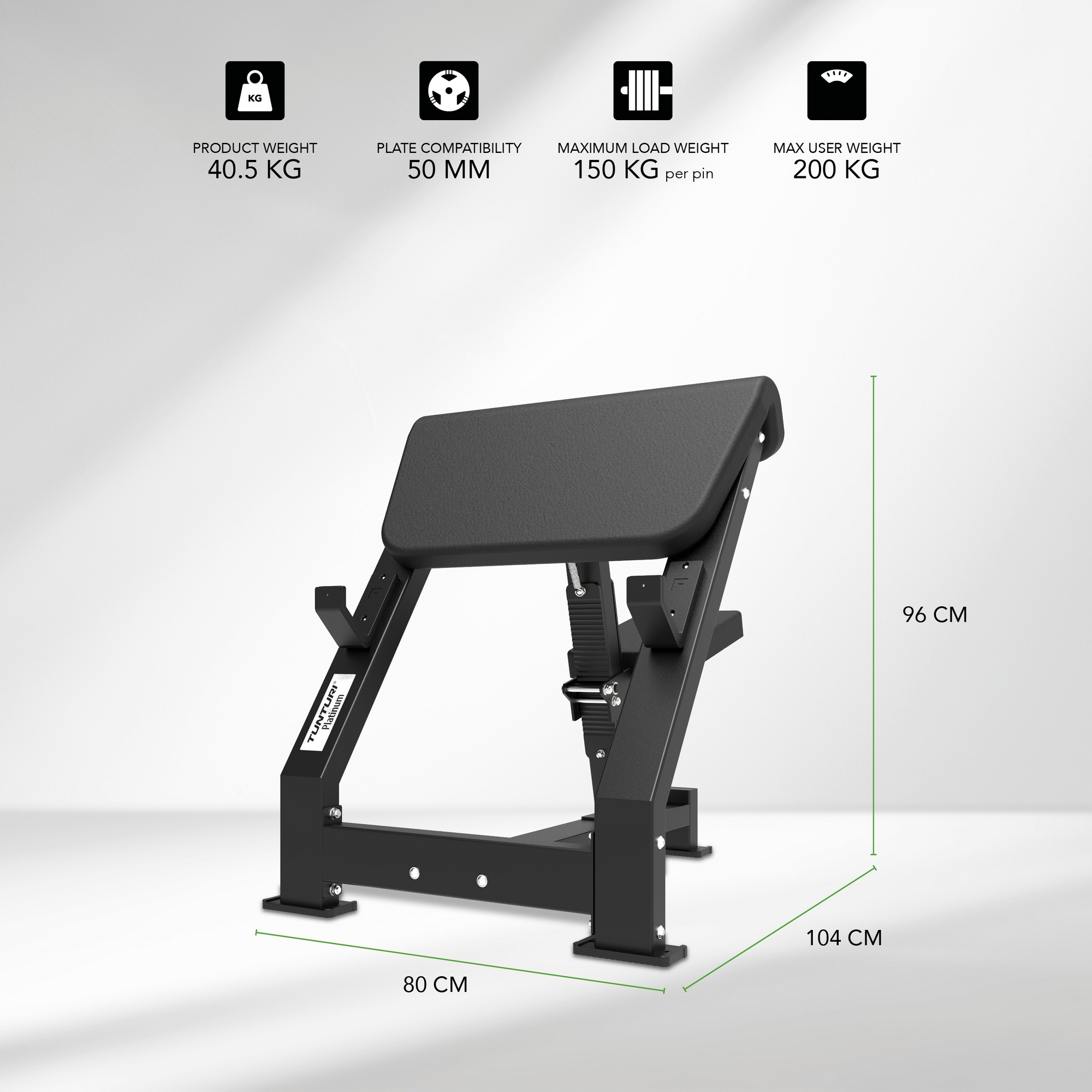 Скамья Скотта Tunturi 25PVP24000
 | Premium Fitness