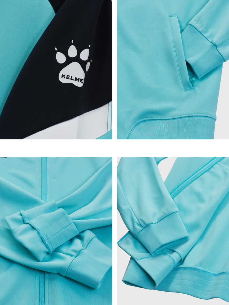 Олимпийка Kelme Knitted Jacket 8061WT1009-328 Teal