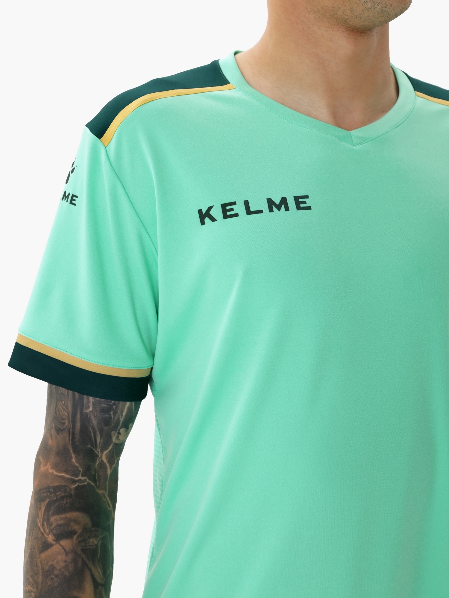 Футбольная форма Kelme Football Suit 8351ZB1158-328 Tea\Blue-green