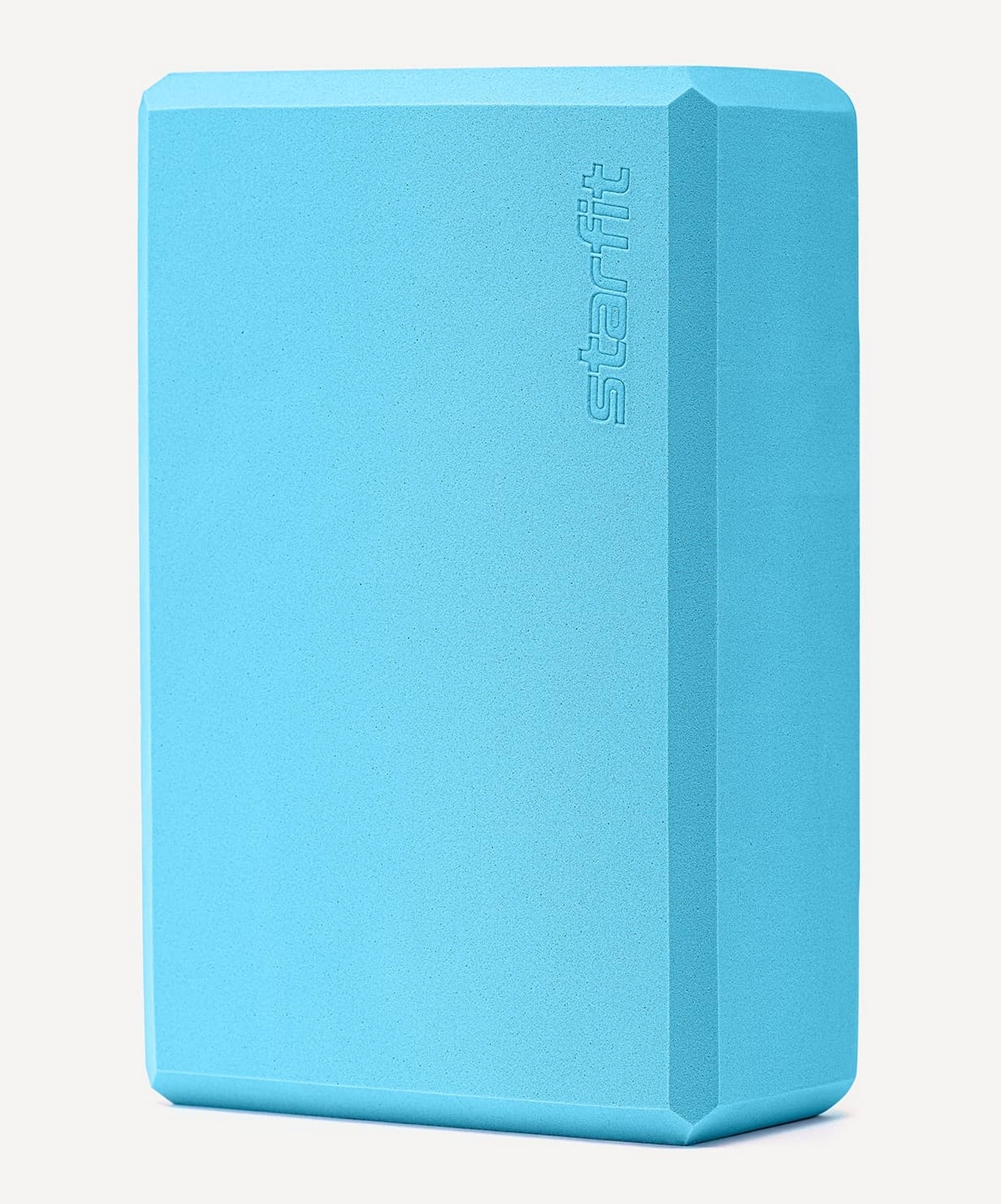 Блок для йоги EVA Star Fit YB-200 синий пастель