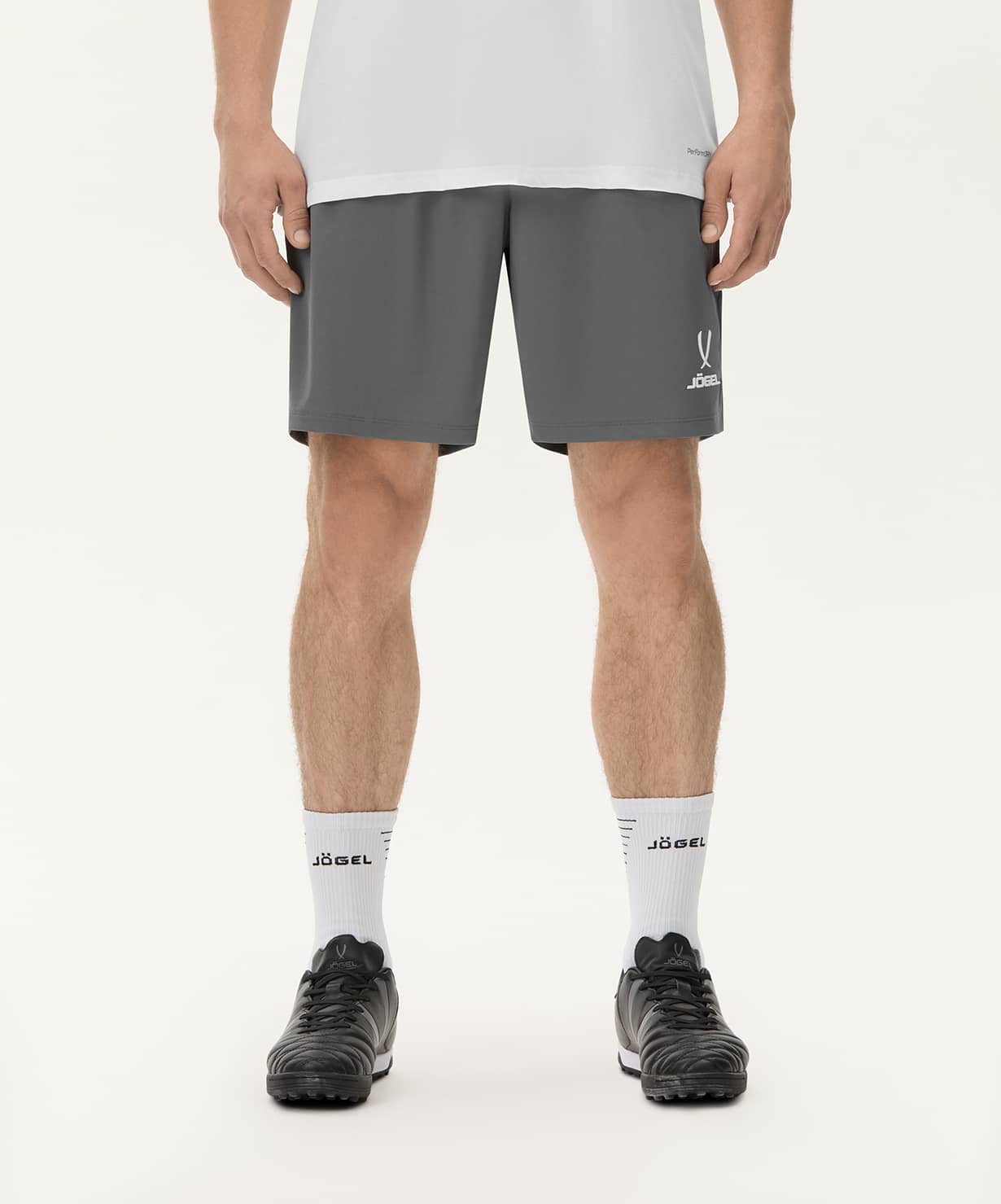 Шорты тренировочные c карманами Jogel PREMIER PerFormDRY Training Shorts, темно-серый