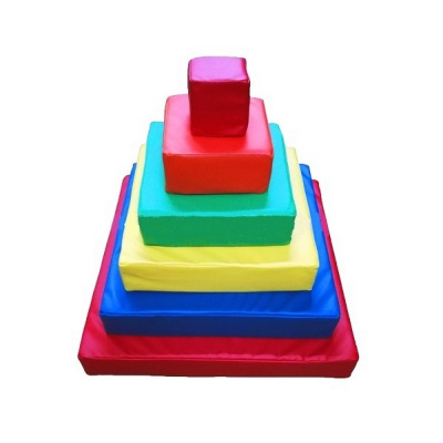 Игровой модуль детская игровая головоломка Пирамида (6 элементов) Dinamika