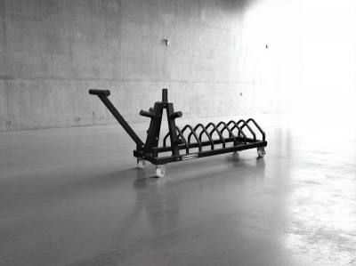 Подставка для дисков бампированных на колёсах YouSteel