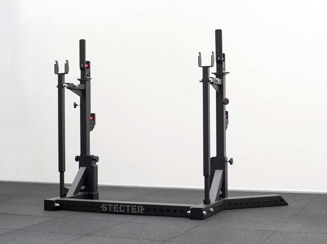 Профессиональные стойки для пауэрлифтинга Stecter | Premium Fitness