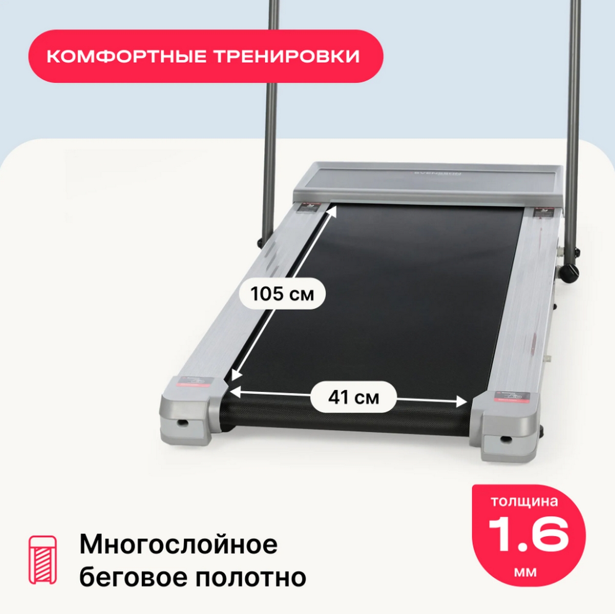 Беговая дорожка домашняя Svensson Body Labs IMPACT_A