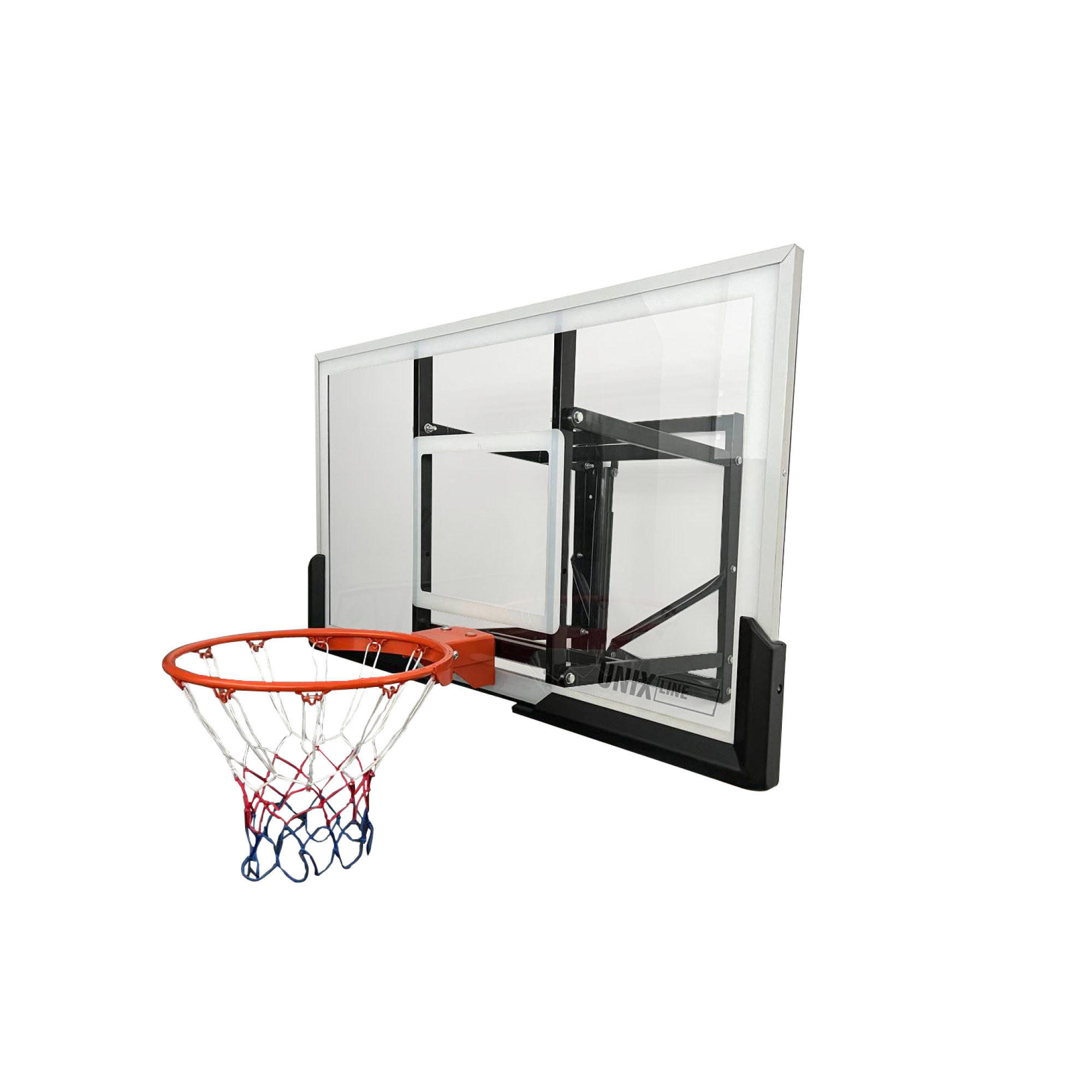 Баскетбольный щит регулируемый Unix Line B-Backboard-PC 50"x32" R45 BSBS50APCBK
