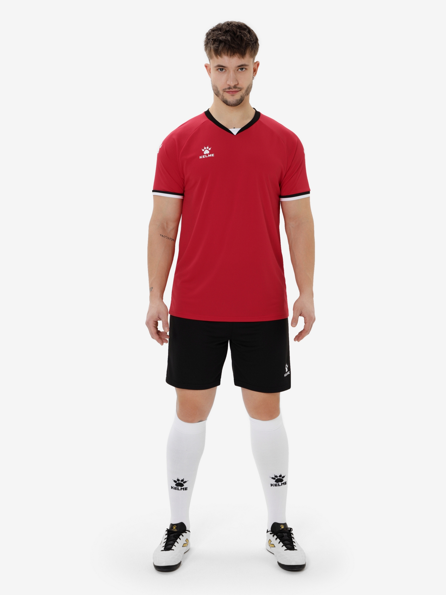 Футбольная форма Kelme Football Uniform Set 8551ZB11084-600 Red