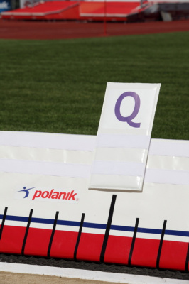 Маркер "Q" для указателя расстояний Polanik из пеноматериала, на ремне велкро, 40х20 см 929-Q16-TRD