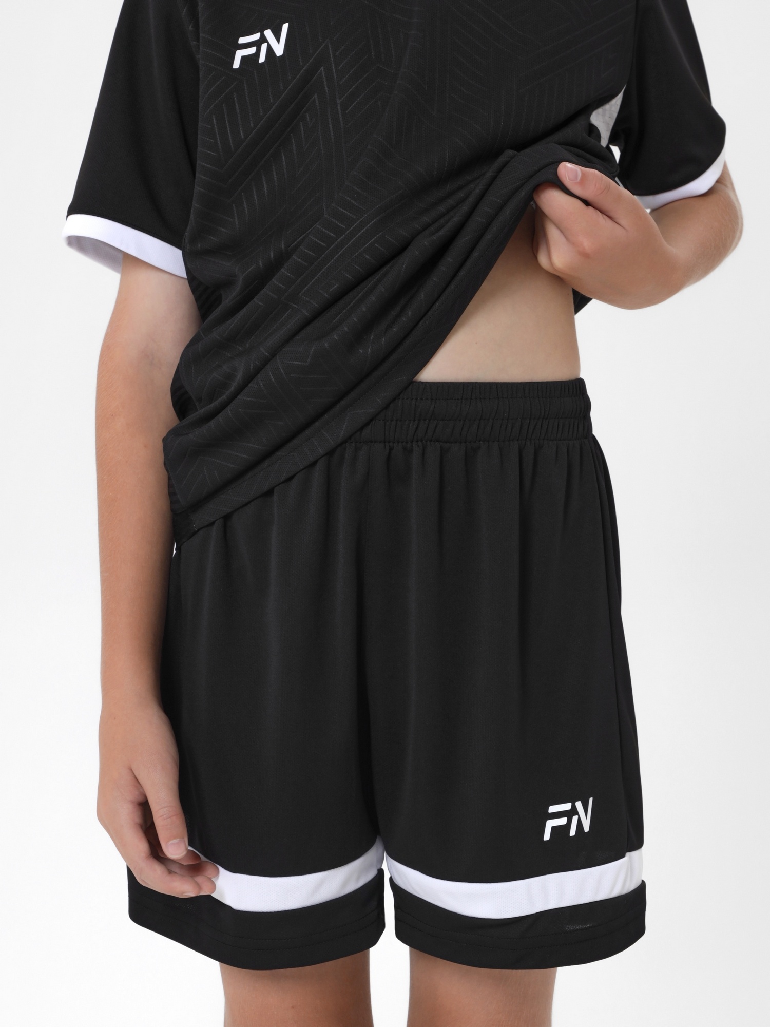 Детская футбольная форма FN Spirit Kid KFN4261018-000 Black\White