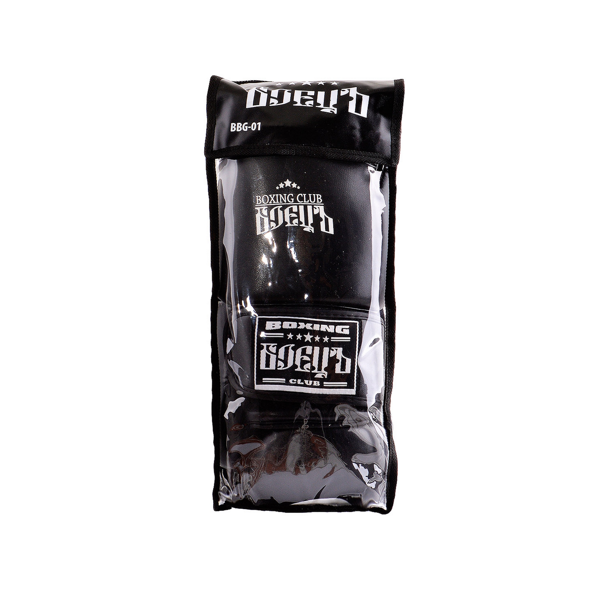 Боксерские перчатки 4 oz Боецъ BBG-01 DX Черный