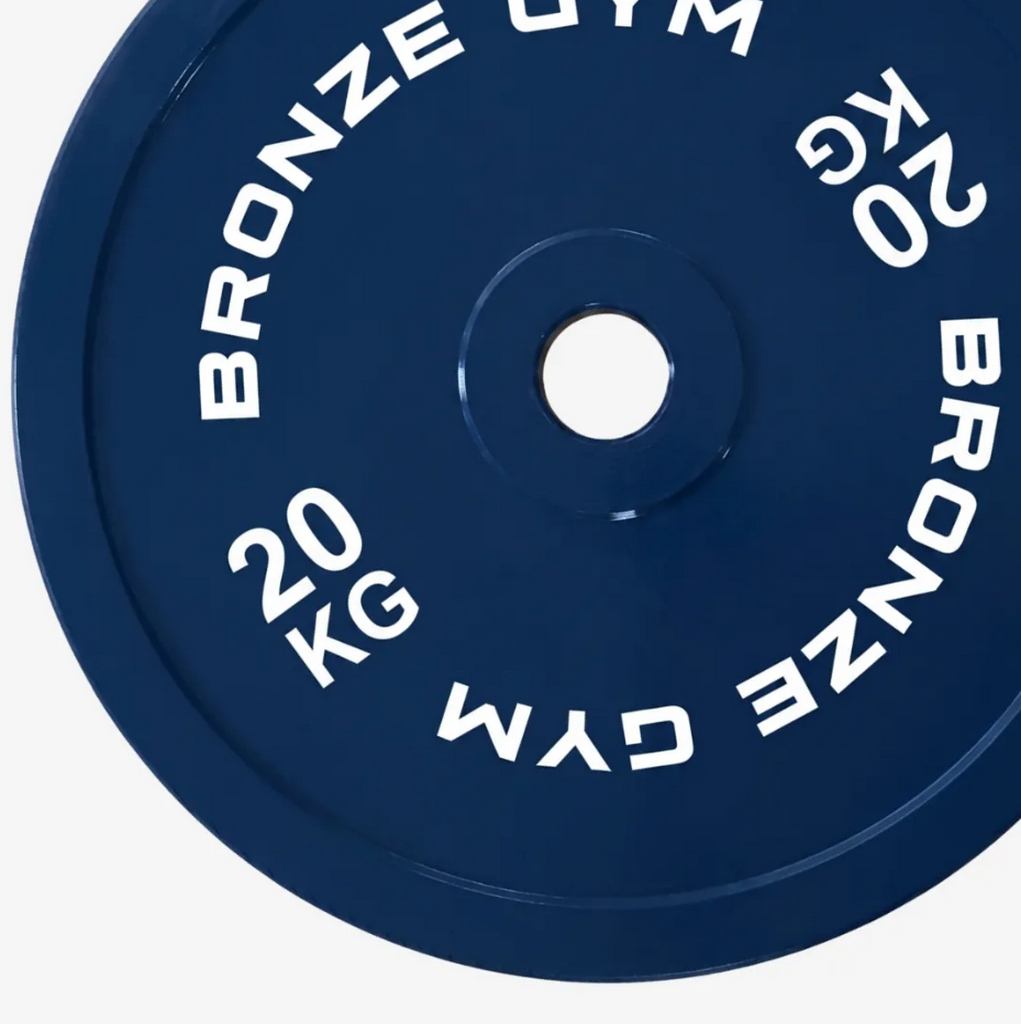 Диск калиброванный для пауэрлифтинга 20 кг Bronze Gym BGPLCL200 синий