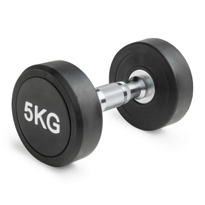 Гантель неразборная круглая 5 кг VictoryFit VF-R050