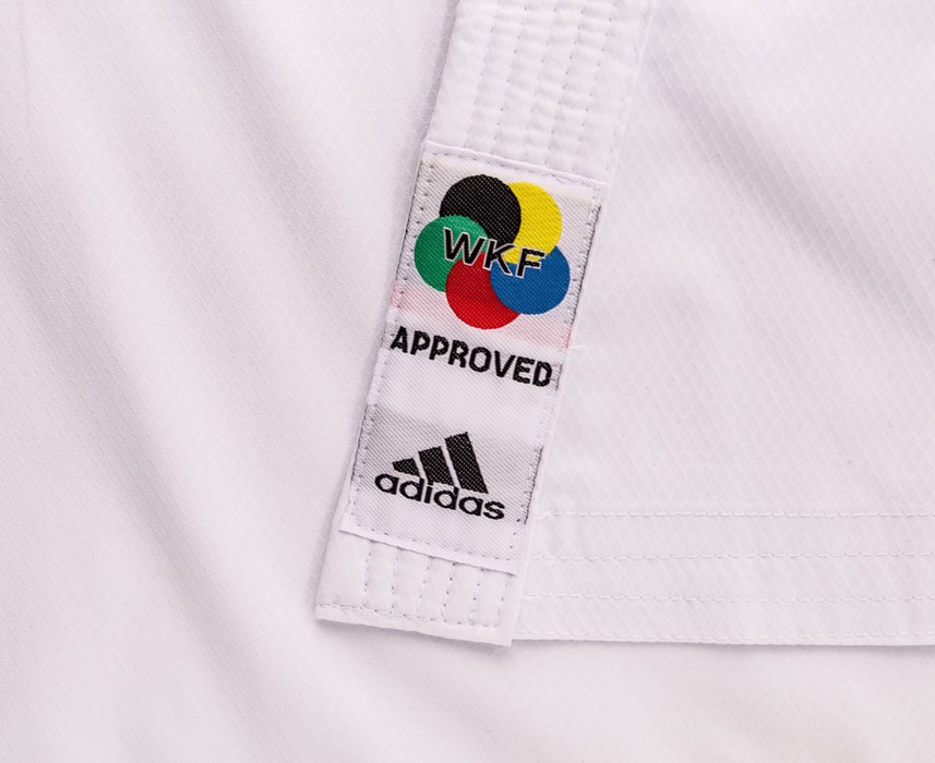 Кимоно для карате подростковое Adidas AdiLight WKF белое K191SK