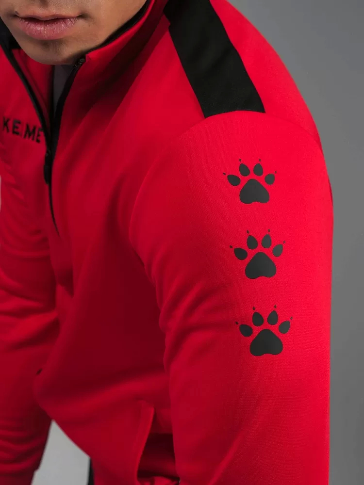 Спортивный костюм Kelme Tracksuit 3771200-611 Red\Black