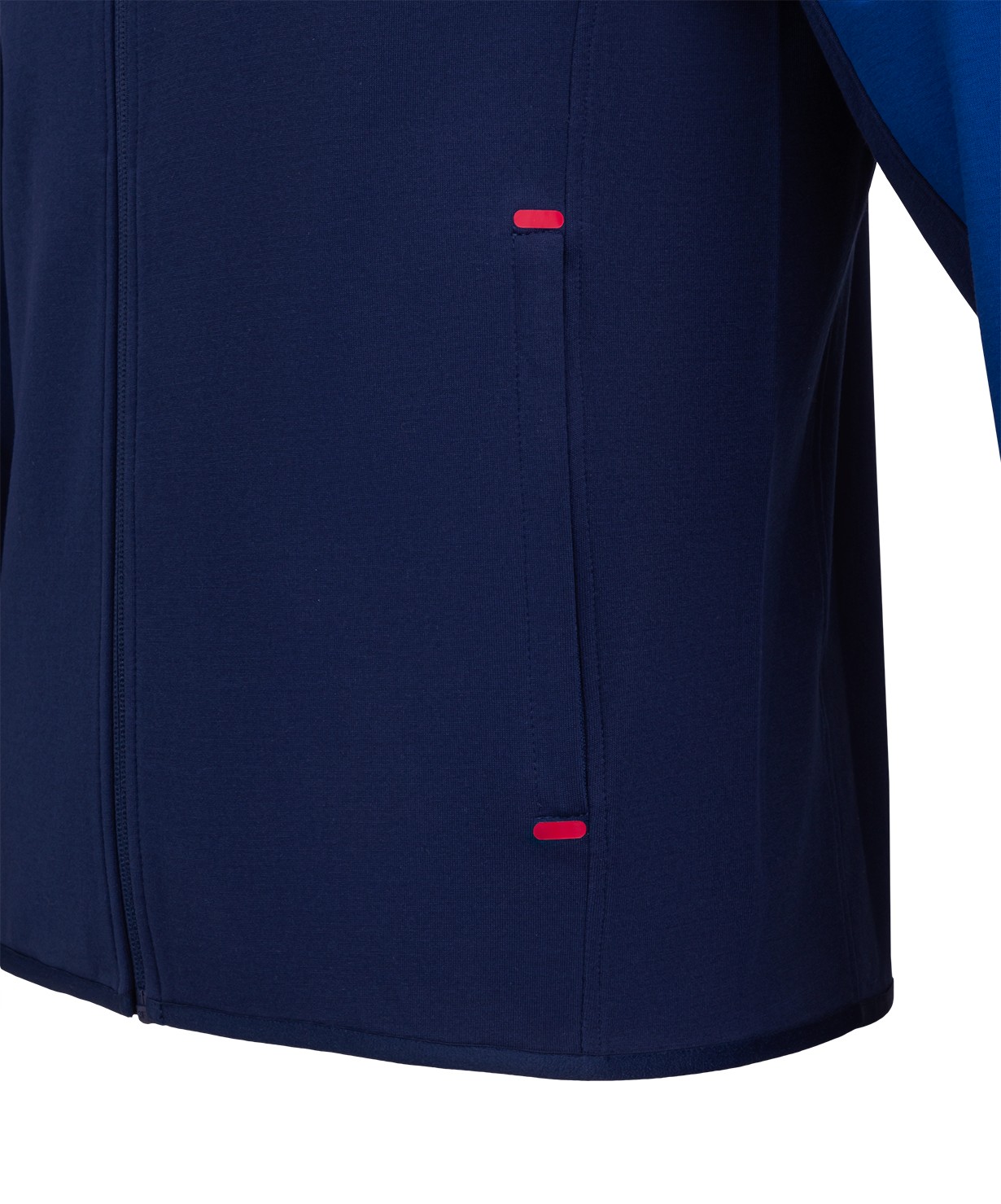Худи на молнии Jogel NATIONAL Essential Hooded FZ Jacket, синий/темно-синий