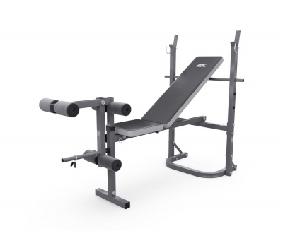 Скамья со стойками под штангу DFC D701 | Premium Fitness