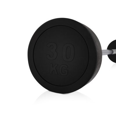 Штанга прямая обрезиненная 30кг UnixFit PRO BBRND30PBK