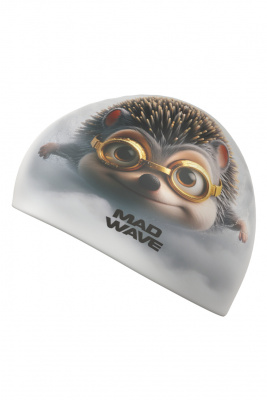 Силиконовая шапочка Mad Wave Hedgehog HQ M0554 40 0 00W