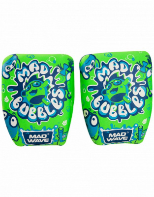 Нарукавники Mad Wave Foam M0756 04 2 10W зеленый