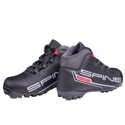 Лыжные ботинки NNN Spine Smart 357 черный
