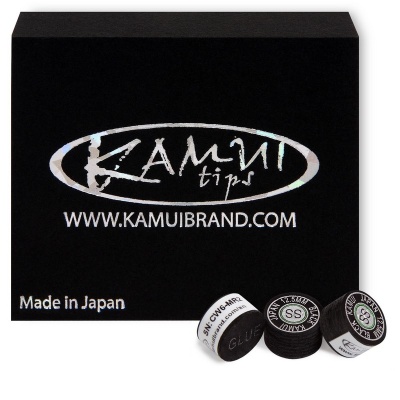 Наклейка для кия Kamui Black d12,5мм Super Soft 1шт 05344