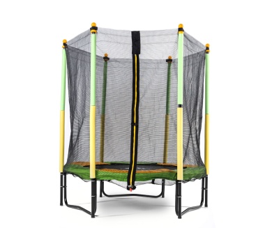 Батут DFC Jump kids 55" (137см) 55INCH-JD-GY зелено-желтый
