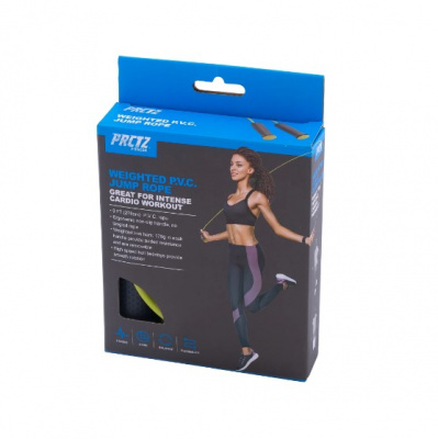 Скакалка утяжеленная PRCTZ WEIGHTED P.V.C. JUMP ROPE, 275 см PF2385