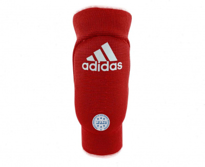 Защита локтя двухсторонняя Adidas WAKO Elasticated Elbow Guard Reversible сине-красная adiWAKOEB01