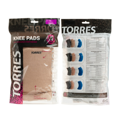 Наколенники спортивные Torres Light PRL11019-04 бежевый