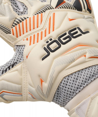 Перчатки вратарские Jogel MAGNUM UL4 Roll-Hybrid белый