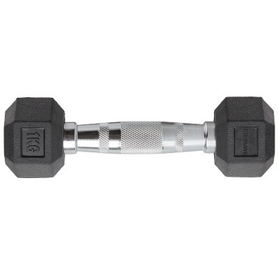 Гантель шестигранная обрезиненная Harper Gym NT162