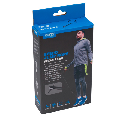 Скакалка скоростная 300 см PRCTZ SPEED JUMP ROPE PRO-SPEED PF2345