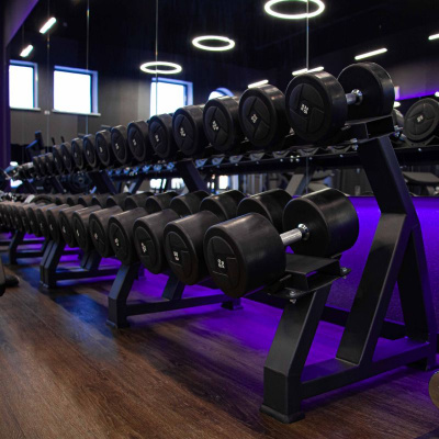 Гантельный ряд power (шаг 2,5 кг, 5 пар) Profi-Fit 40-50 кг