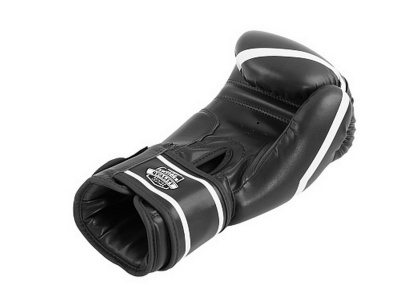 Перчатки боксерские (иск.кожа) 8ун Jabb JE-2015/Basic 25 черный