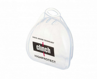 Капа одночелюстная Clinch Competition Single Layer Mouthguard C511 прозрачный
