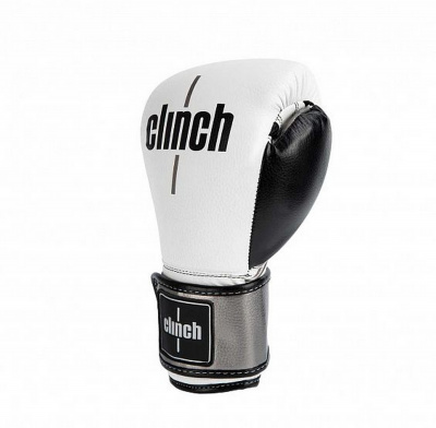 Перчатки боксерские Clinch Punch 2.0 C141 бело-черно-бронзовый