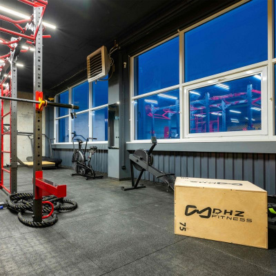 Универсальный Plyo Box 3 в 1 со шкалой наклона (фанера) 50х60х75 см DHZ