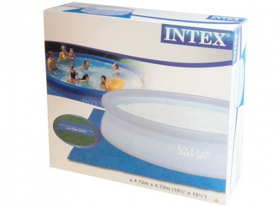 Подстилка под круглый бассейн d244,305,366,457см Intex 28048