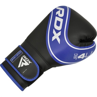 Перчатки детские RDX JBG-4U-4oz синий\черный