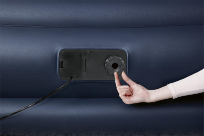 Надувная кровать Bestway Tritech Airbed 203х193х56см с подголовником 67692