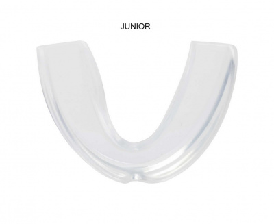 Капа одночелюстная Adidas Single Mouth Guard прозрачная adiBP09