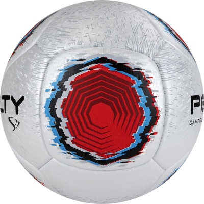 Мяч футбольный Penalty Bola Campo S11 R1 XXII, 5416261610-U, PU, термосшивка, серебр-красно-синий
