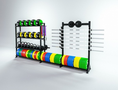Модульные стеллажи YouSteel СТМ-4000-1950-грифы
