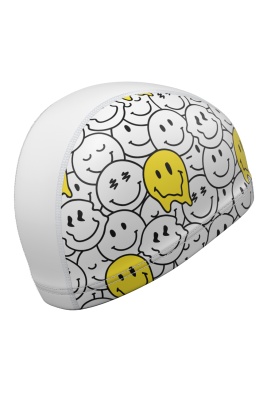 ПУ шапочка Mad Wave Smile M0584 09 0 02W белый
