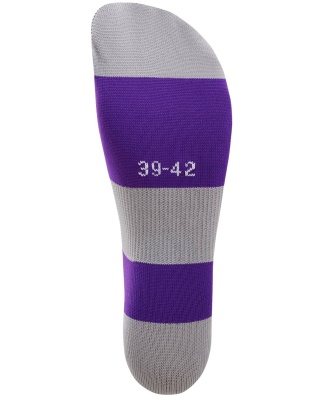 Гетры футбольные Jogel Camp Basic Socks, фиолетовый\серый\белый