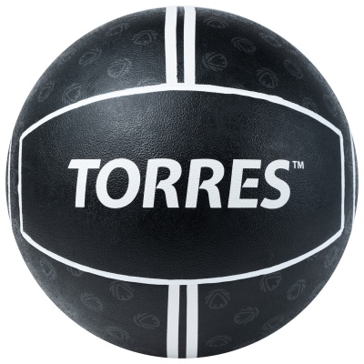 Медбол 13кг, d27,5см, резина Torres AL002313 черно-белый