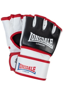 Перчатки MMA Lonsdale Emory 160005 BK/WHT/RD черный\белый\красный