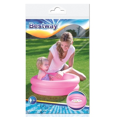 Детский надувной бассейн 61х15см Bestway 51061