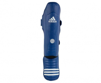 Защита голени и стопы Adidas WAKO Super Pro Shin Instep Guards синяя adiWAKOGSS11