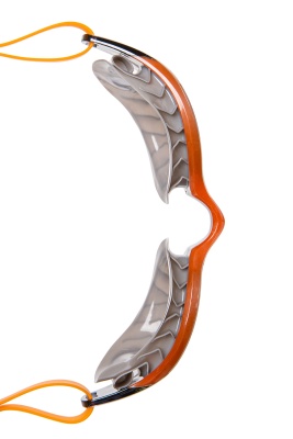 Очки для плавания Mad Wave Hydro flex mirror M0424 15 0 07W оранжевый